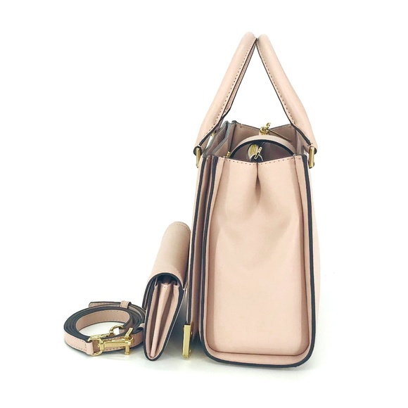 2PCS Michael Kors Kinsley Accordion Satchel Wallet - Picture 3 of 8